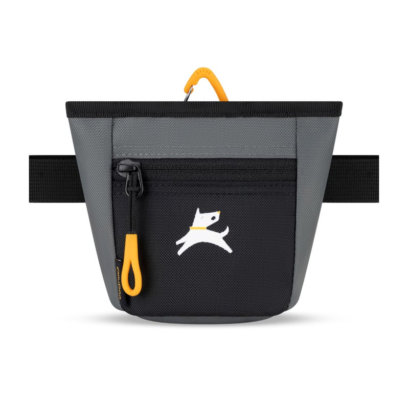 OllyDog Goodie Treat Bag, Dog Treat Pouch, Waist Belt Clip for Hands-Free Training, Magnetic Closure, Dog Training and Behavior Aids, Three Ways to Wear (Castle Rock) - Image 1