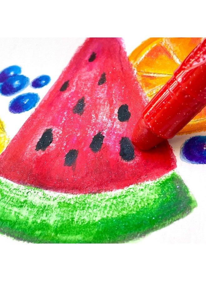 ArtSkills Solid Tempera Paint Sticks for Kids,16 Washable Paint Sticks for Kids Crafts, Twistable Paint Crayons - Image 5