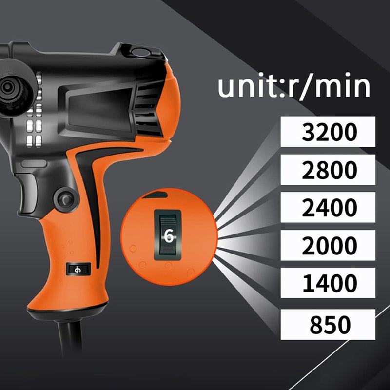 Eacam 980W Multifunctional Six Gears Adjustable Speed Car Electric Polisher Waxing Machine Automobile Furniture Polishing Tool - Image 3