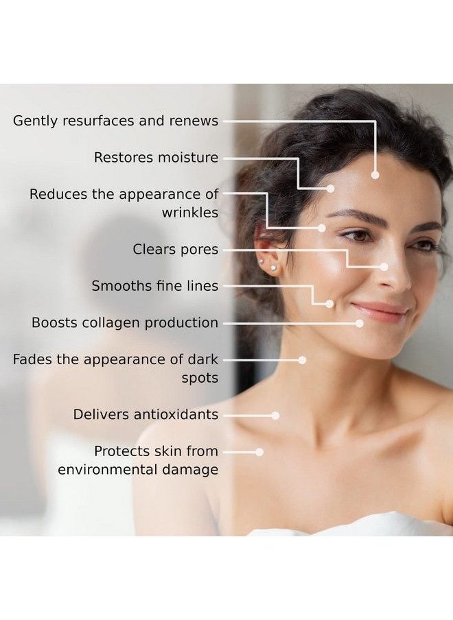 PURE BODY NATURALS Glycolic Acid Serum 1 Fl Oz Resurfaces Renews And Moisturizes Face Serum By Pure Body Naturals  - Image 3