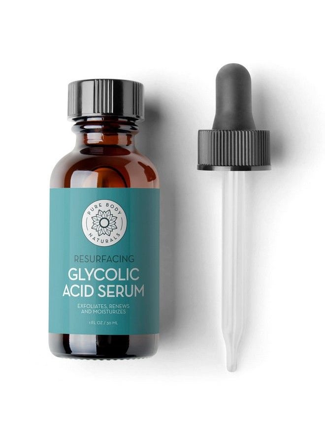 PURE BODY NATURALS Glycolic Acid Serum 1 Fl Oz Resurfaces Renews And Moisturizes Face Serum By Pure Body Naturals  - Image 2