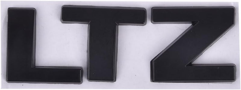 Aimoll Replacement for LTZ Metal Letter Nameplate Emblem, Badge 2008-2015 Chevrolet Cruze Silverado Yukon Sierra (1pc Black) Heat insulation layer - Image 2