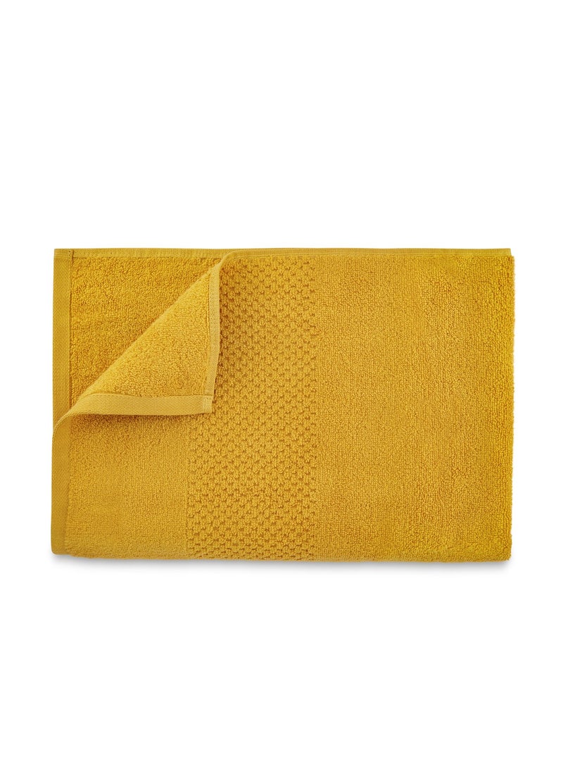 SPACES Spaces Cotton Bath Towels 450 GSM Set of 1 Yellow  - Image 3