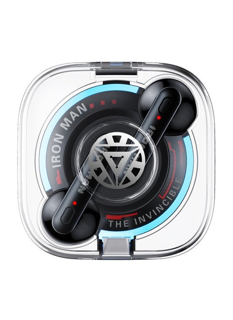 Bluetooth TWS Half In-Ear Kids Earphones Wireless Earbuds Black
