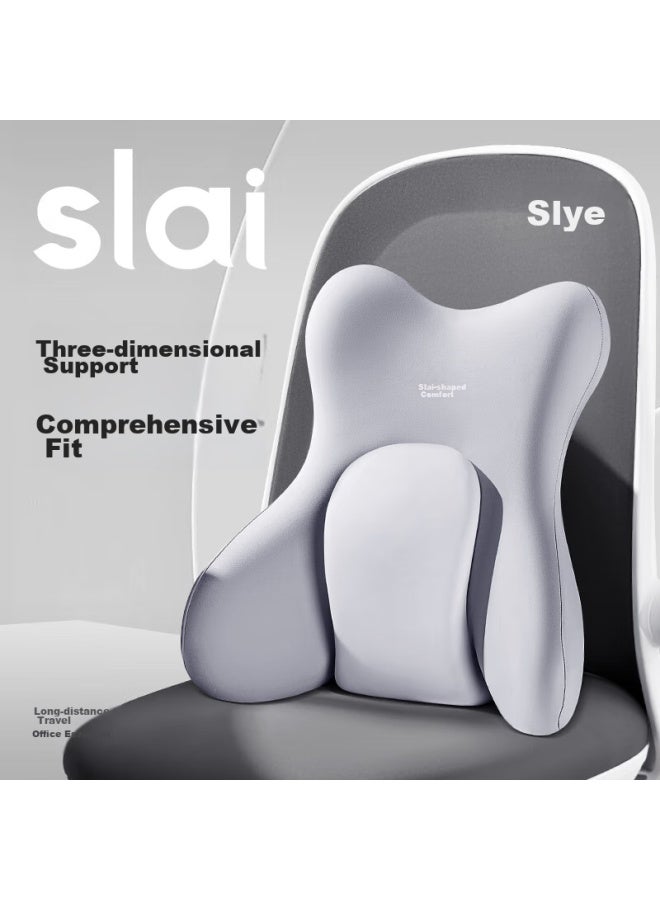 Silayi Lumbar Support Cushion, Office Chair Back Support, Chair Backrest, Waist Pillow, Office Lumbar Support Pad - Image 1