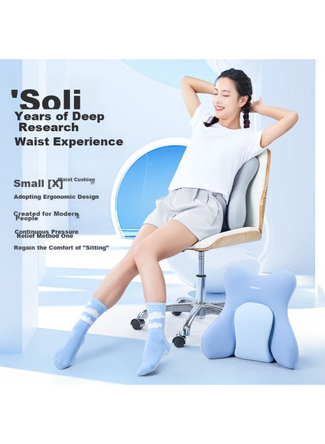 Silayi Lumbar Support Cushion, Office Chair Back Support, Chair Backrest, Waist Pillow, Office Lumbar Support Pad - Image 3