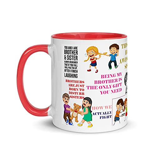 TAJNAN Coffee Mug for Brother (350ml,Multicolor) - Image 2