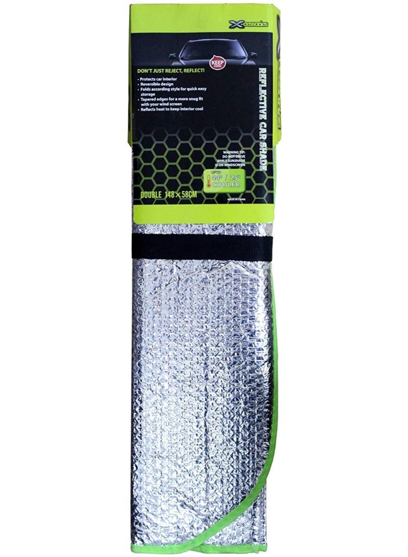 Xcessories Sunshade Silver Double Standard