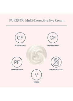 Wonderskin Purevoc Eye Cream For Dark Circles And Puffiness 0.5 Oz Under Eye Cream For Women And Men With Mango & Shea Butter Squalane Fragrancefree Caffeine Eye Cream  - Image 2