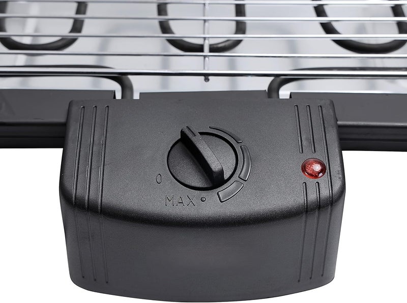 DARKFISH Electric barbecue grill nonstick barbecue machine 5level adjustable 2000W household electric barbecue grill campingcooking and barbecue grillindoor barbecue grilleasy to clean  - Image 2