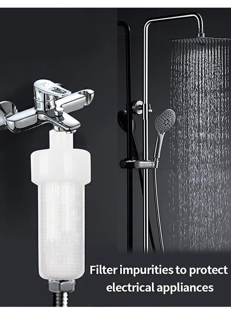 Aikanbo Integrated Household Pre-Filter PP Cotton Filter, Washing Machine, Water Heater, Shower Rain Flower Filter, Pre-Filter(Filter + 2 chlorine removal filters)  - Image 2
