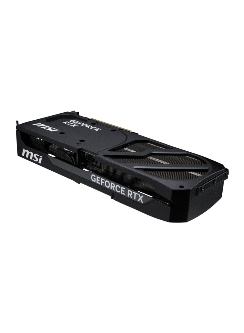 إم اس أي GeForce RTX 5080 16G SHADOW 3X OC, NVIDIA® GeForce RTX™ 5080, 16GB GDDR7, 10752 CUDA Cores, 2655 MHz Extreme Performance, PCIe Gen 5, 256-bit Memory Bus, 30 Gbps Memory Speed, DisplayPort 3x (v2.1b), HDMI™ 1x, 360W Power Consumption, 16-pin Power Connector, 850W Recommended PSU, 7680 x 4320 Max Resolution, G-SYNC® Support, HDCP Support, 4.6 OpenGL, 12 Ultimate DirectX Version. Black - Image 3