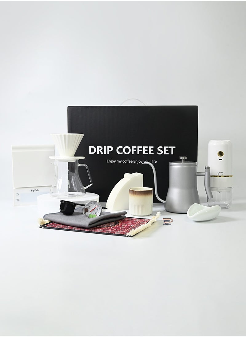 V60 Set 15 Piece Electric Coffee Grinder Drip Coffee Maker Set With Gift Box - pzsku/ZE6661131F3D4E4FFD96CZ/45/_/1739589892/cac2854a-6b85-48a1-9419-52e40d44bd36