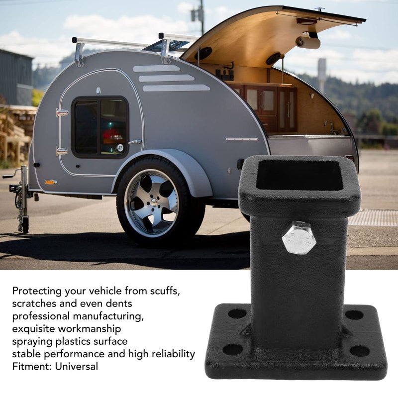 Ejoyous Ejoyous Trailer Receiver Tube, 2inch Hitch Adapter Tube Universal Trailer Hitch Bolt On Receiver Tube Replacement for Tow Hitch Receiver Pickup Trucks  - Image 2