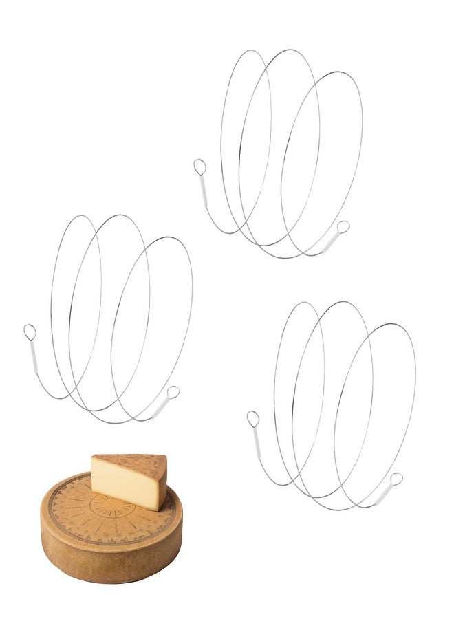 Xinglinsaiter Stainless Steel Cheese Slicer Wires 24" Long, for Soft and Hard Cheese, Butter, Soap(3 Cutting Replacement Wires Only 24" Long) - Image 1