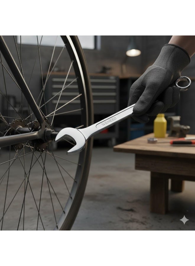 طقم مفاتيح عدة مزدوجة 5 قطع  أدوات يدوية متعددة الاستخدام للتصليح المنزلي والسيارات والأجهزة - Image 1