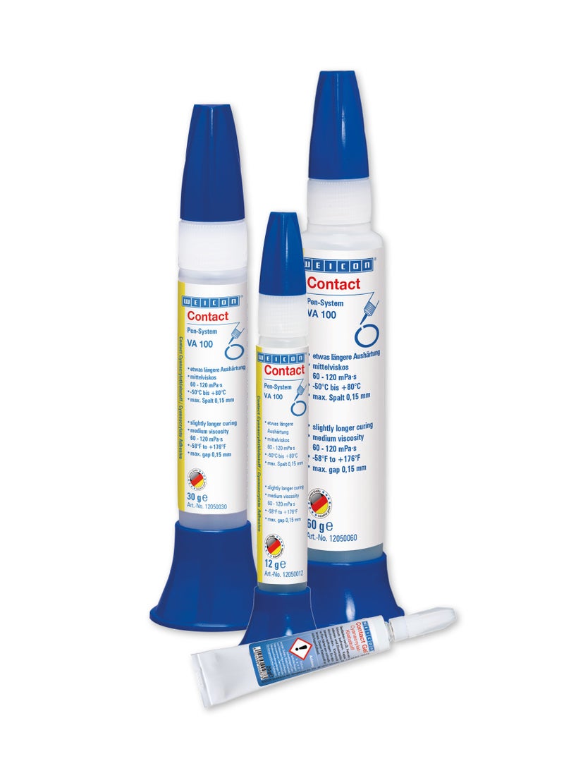Weicon Contact VA 100 , 3 g, Superglue, Transparent, Medium Viscosity , Universal cyanoacrylate, All Purpose Glue, Metal, Rubber, Plastic, Wood, Glass, DIY  - Image 4