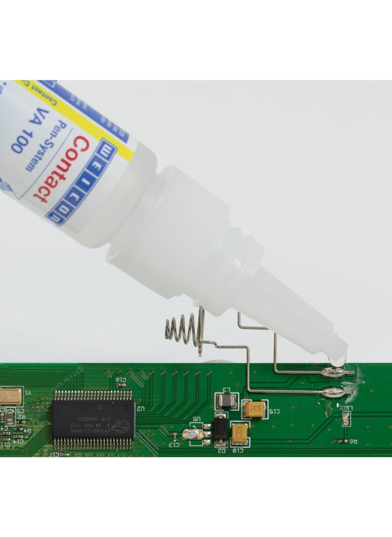 Weicon Contact VA 100 , 3 g, Superglue, Transparent, Medium Viscosity , Universal cyanoacrylate, All Purpose Glue, Metal, Rubber, Plastic, Wood, Glass, DIY  - Image 2