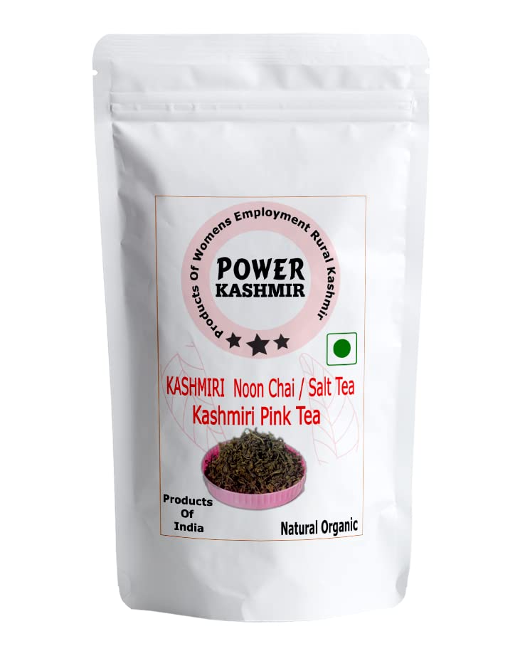Power Kashmir شاي كشمير الملحي، شاي وردي 250 جرام، شاي نون، شاي كشميري - Image 1