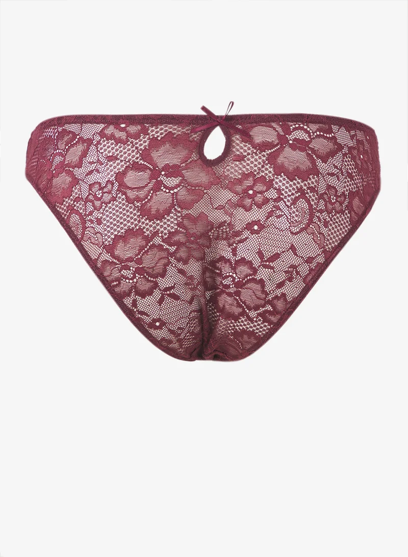 hunkemoller Lace High leg Bikini Bottom