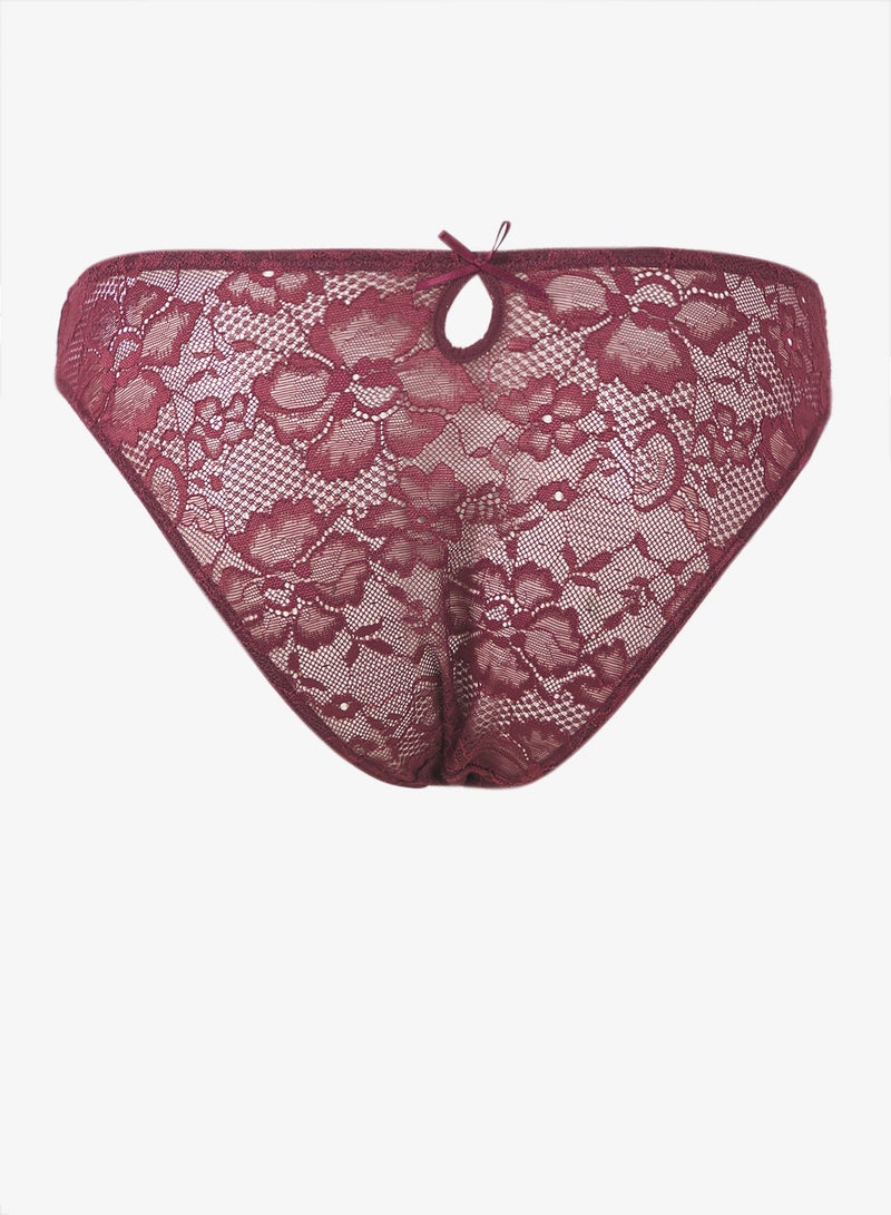 hunkemoller Lace High leg Bikini Bottom - Image 2