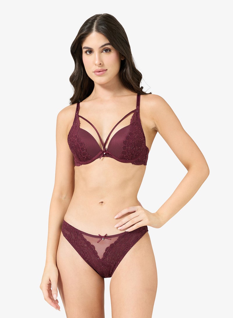 hunkemoller Lace High leg Bikini Bottom - Image 4