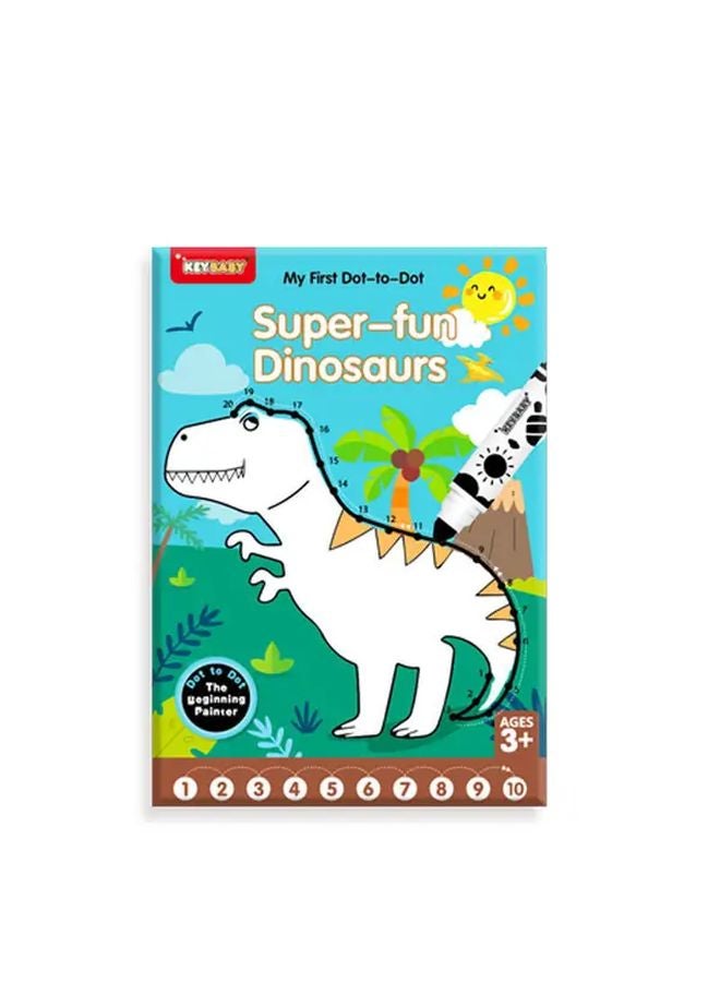 Dinosaur Coloring Book For Kids Ages 3 6 Educational Activity Motor Skills Development - Image 1