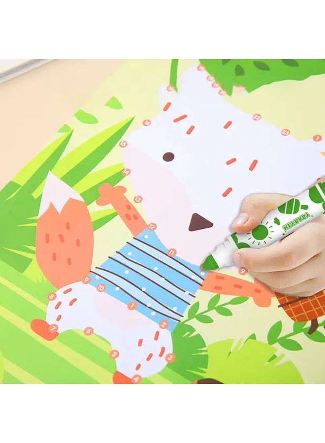 Dinosaur Coloring Book For Kids Ages 3 6 Educational Activity Motor Skills Development - Image 3