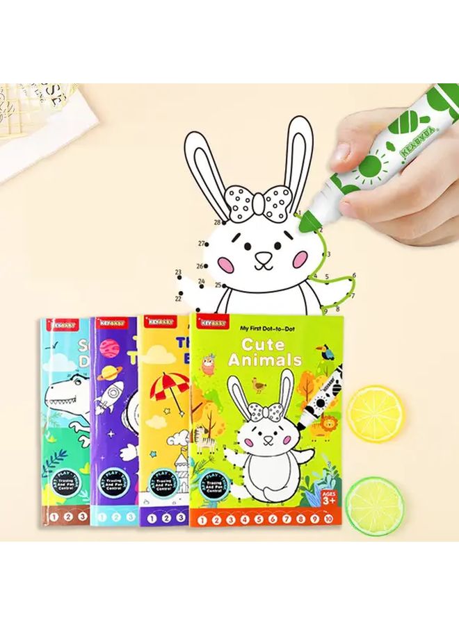 Dinosaur Coloring Book For Kids Ages 3 6 Educational Activity Motor Skills Development - Image 2