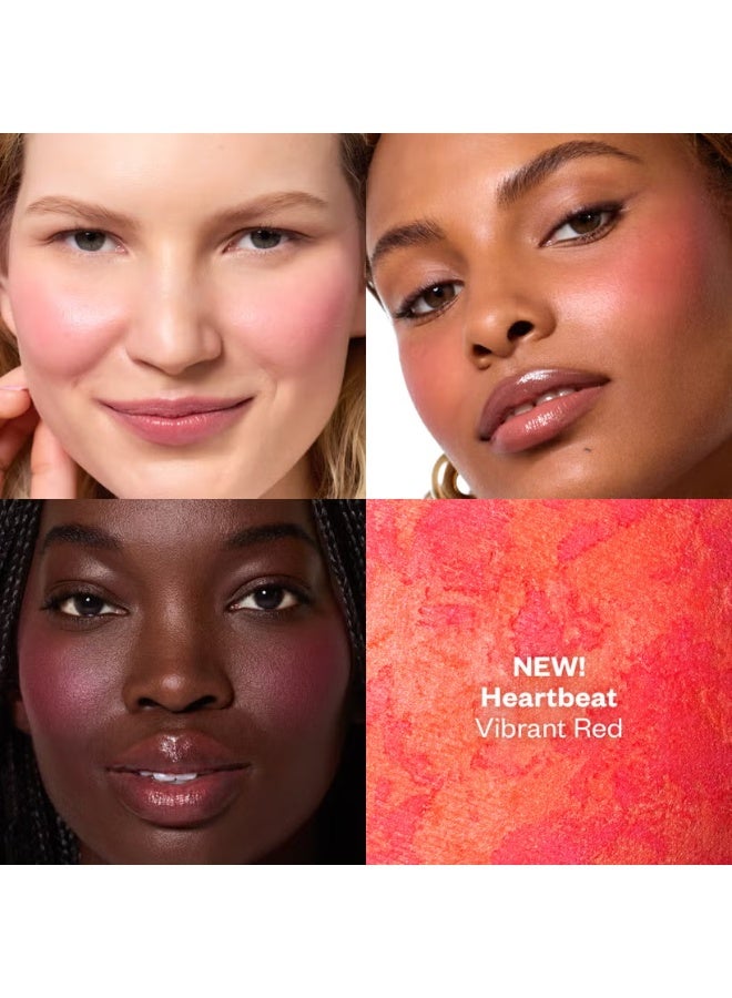 كوساس أحمر خدود كوساس بلاش إز لايف مخبوز ثلاثي الأبعاد ومشرق - هارتبيت - Image 2