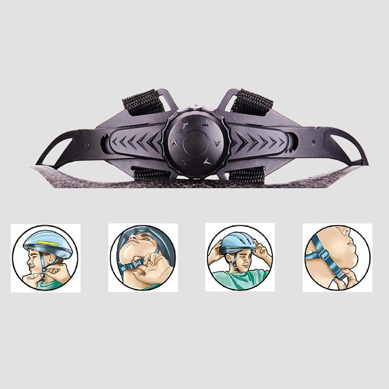 klarako Adult Bike Helmet 56 65CM, Sports 21 Vents Cycling Bicycle Helmets with Visor, Adjustable Ultralight Youth Mens Womens Ladies Safety Headgear - Image 5