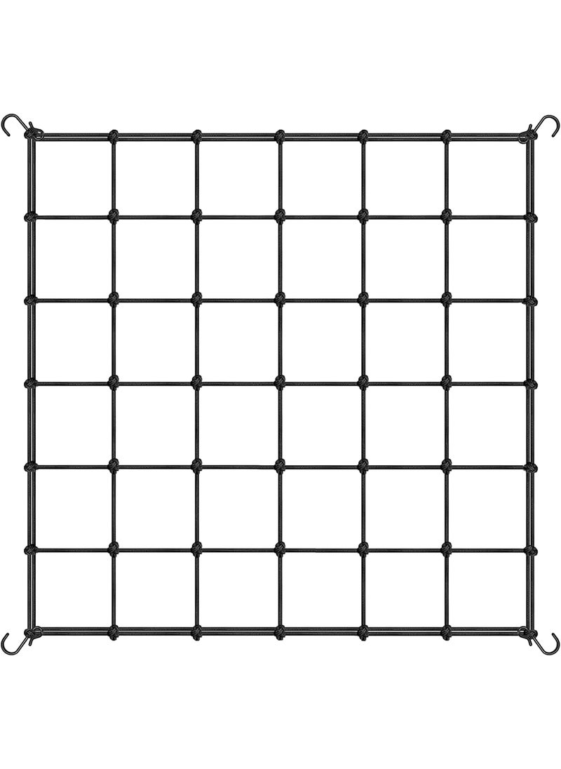 iPower iPower Elastic Trellis Netting for 3x3FT Grow Room HeavyDuty Plant Net with Hooks Flexible Hydroponics Support for Indoor Plants Gardening and Horticulture  - Image 1
