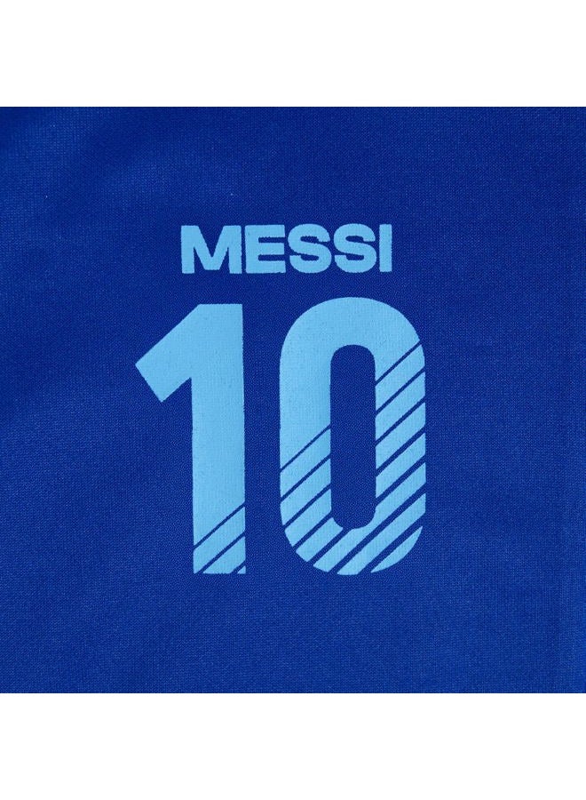 Icon Sports Officially Licensed Argentine Football Association Lionel Messi Track Jacket - Unisex Kids - Image 5