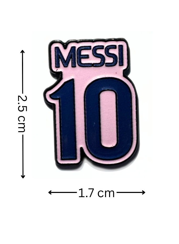 Messi Jersey no.10 Metal Sticker for Mobile or Any Smooth Surface  - Image 3