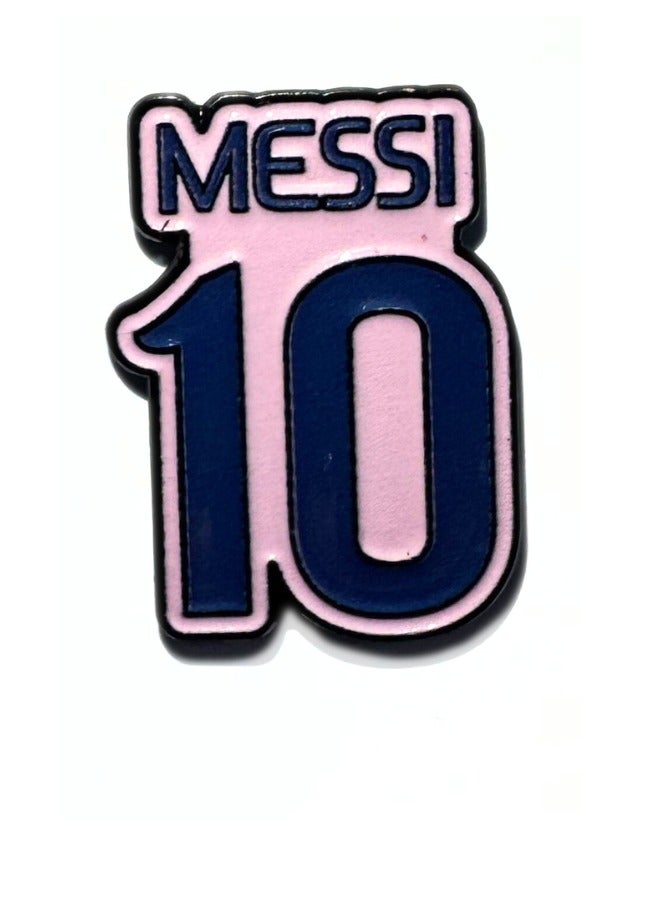Messi Jersey no.10 Metal Sticker for Mobile or Any Smooth Surface  - Image 1