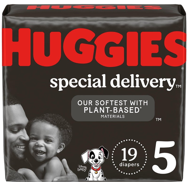 Huggies Special Delivery Hypoallergenic Baby Diapers Size 5 (27+ lbs), 120 Ct, Fragrance Free, Safe for Sensitive Skin - Image 1