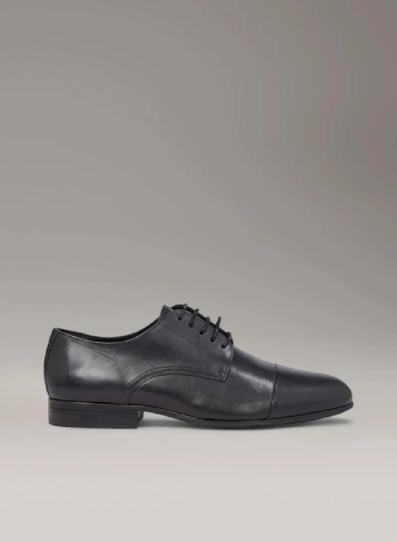 CALVIN KLEIN Leather Lace-Up Shoes