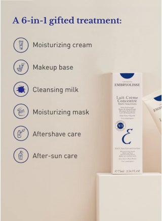 Lait Crème Concentre - 6-in-1 multifunction nourishing moisturizer, Face & Body 75ml - view 2