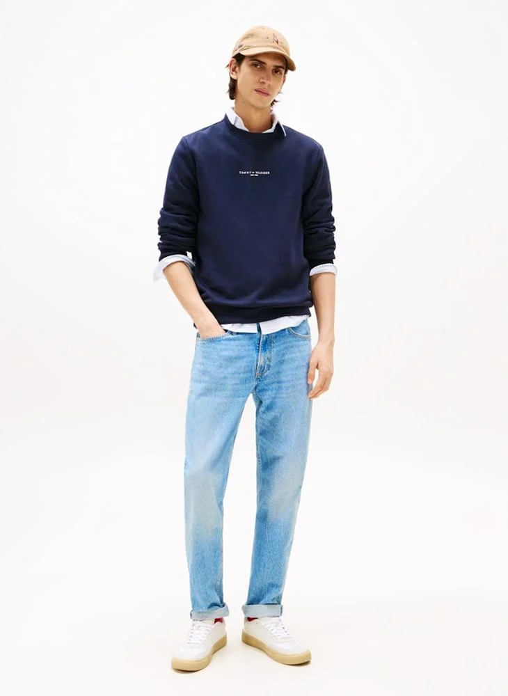 TOMMY HILFIGER Logo Crew Neck Sweatshirt
