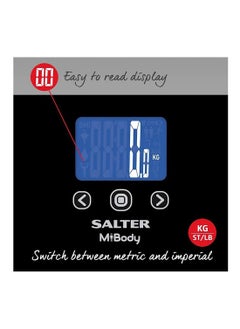 Salter Mibody Bluetooth Digital Body Analyser Bathroom Scales 9154 Bk3R  - Image 3