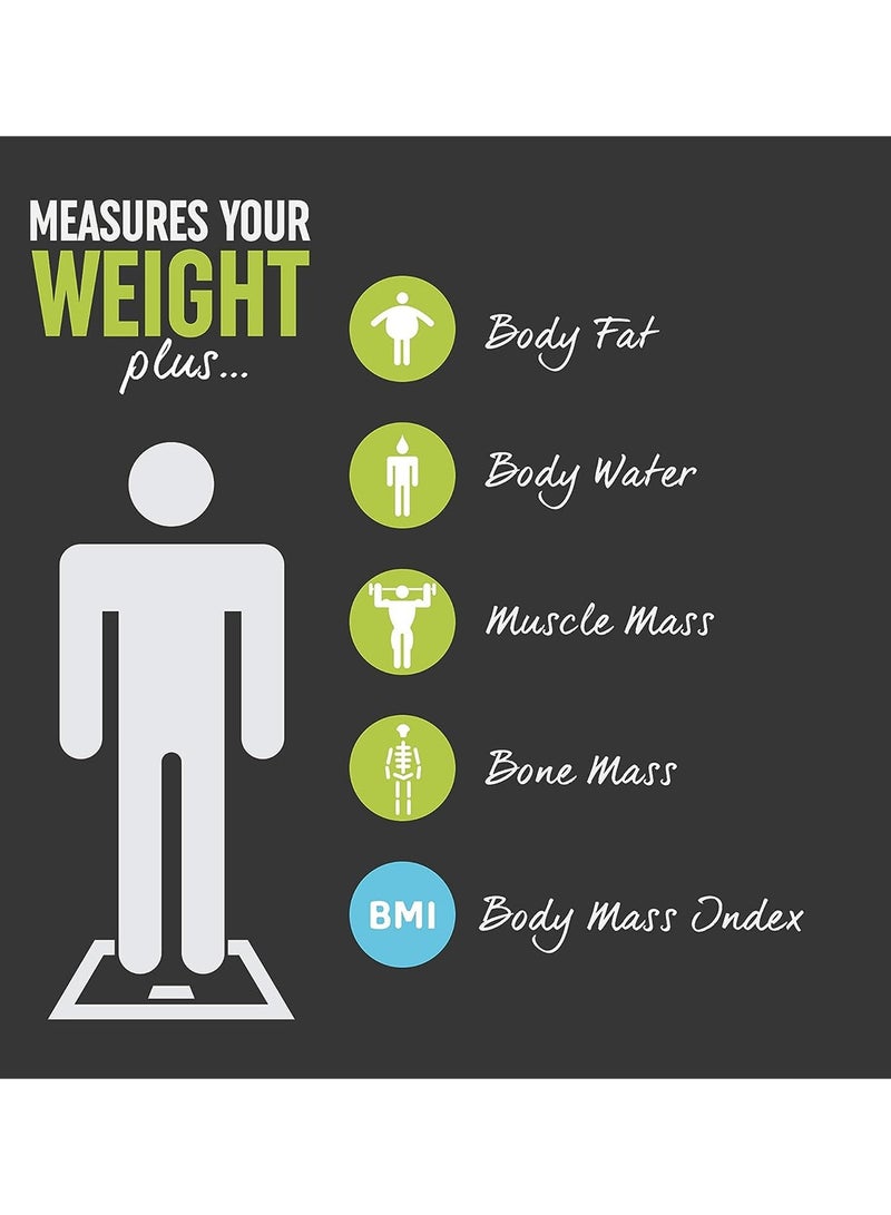 Salter ميزان الحمام الرقمي بلوتوث ميبودي 9154 Bk3R - Image 5