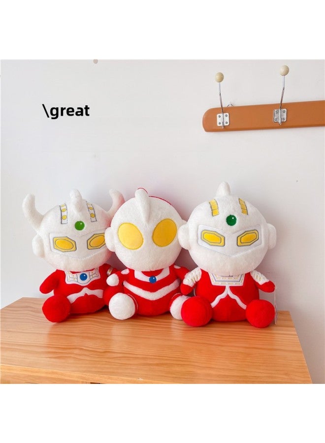 Genuine Ultraman Doll Saiwen Doll Children Sleeping Pillow Rag Doll Boy Plush Toy Birthday Gift-Color:First Generation Ultraman-Height:80cm 4.42kg