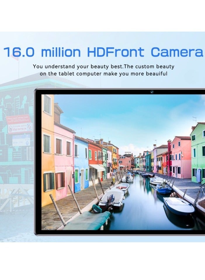 AROAQ K11 Android Tablet, 10 Inch HD Touch Screen Portable Touch Pad, 5G Network Bluetooth Dual Camera Mobile Phone Tablet With Dual Sim Card Slots, (1pc, Grey) - Image 4