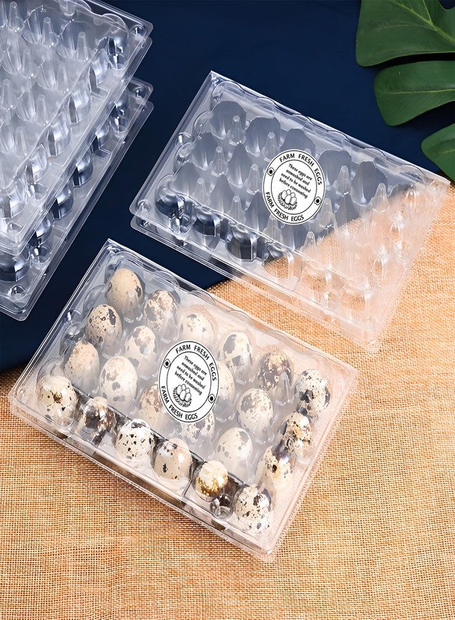 Bueake 500 Pcs 2 Inch Farm Fresh Eggs Carton Labels Self-Adhesive Unwashed Stickers for Chicken, Quail, Duck Egg Handling Labels - Image 3