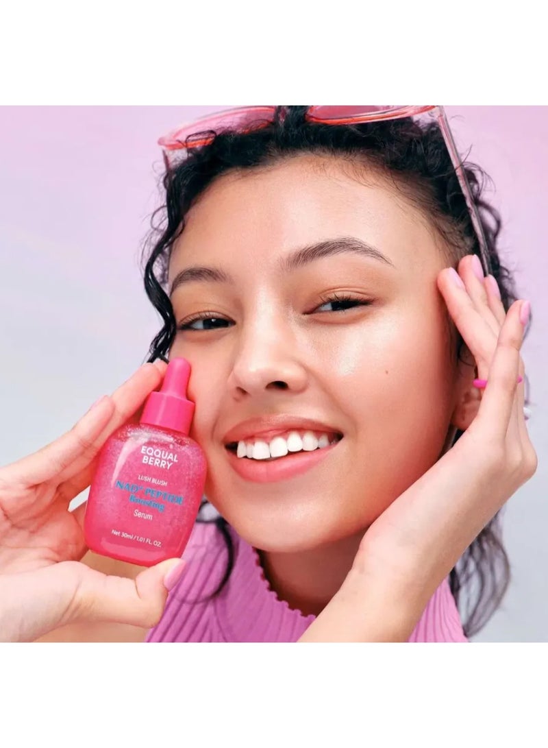 إيكوالبيري سيروم إكوالبيري ناد+ المعزز بالببتيد، ٣٠ مل | سيروم متقدم مضاد لعلامات التقدم في السن للوجه، مع ناد+، و٥ سيراميدات، وكولاجين نباتي | شد البشرة، ومعالجة التجاعيد، وتفتيحها، وترطيبها بعمق، للعناية بالبشرة الكورية - Image 2