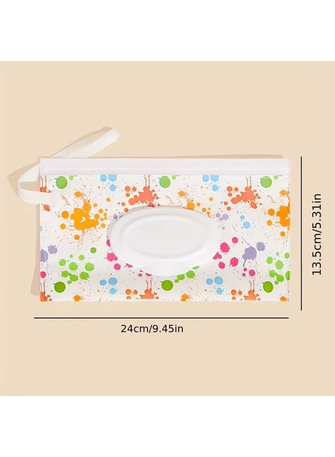 Portable Colorful Wipes Dispenser EVA Material Ideal For Diapers And Supplies - Image 3