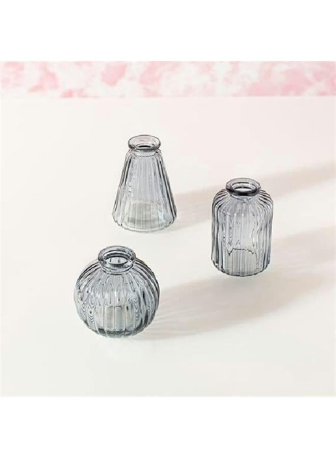 لوفت مزهريات فردية، مجموعة من 3 قطع، شفافة، زجاجية - 193749 - Image 3