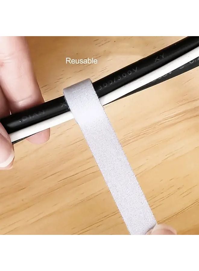 منظم لفائف أربطة الكابلات المتينة بمقبض مريح مضاد للانزلاق - لون عشوائي - Image 3