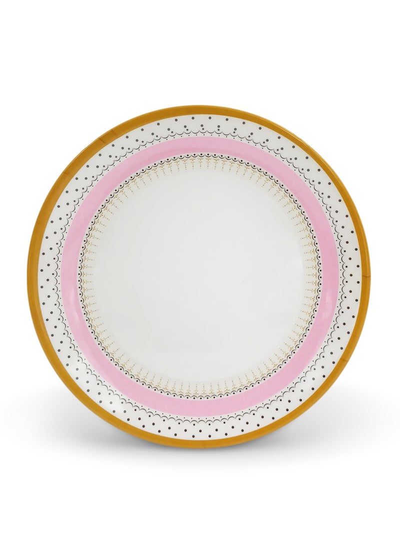 Superware Superware | Pure Melamine | Dinner Plate Set – Diamond 10.75” (6 nos.) | Stain Free, Glazed Finish  - Image 2
