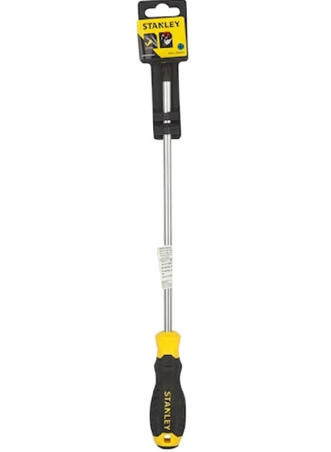 Stanley STANLEY STMT60816-8 Cushion Grip Screwdriver Phillips PH3 x 250mm with Magnetic Tip – High Grade Chrome Vanadium  - Image 5